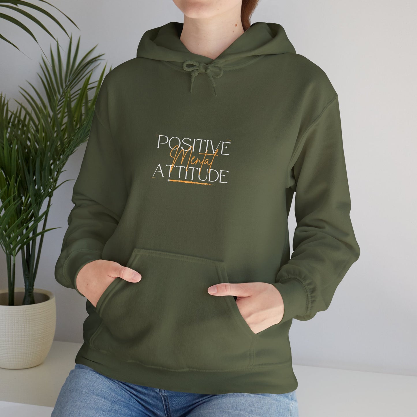 Positive Mental Attitude Unisex Heavy Blend™ Hooded Sweatshirt