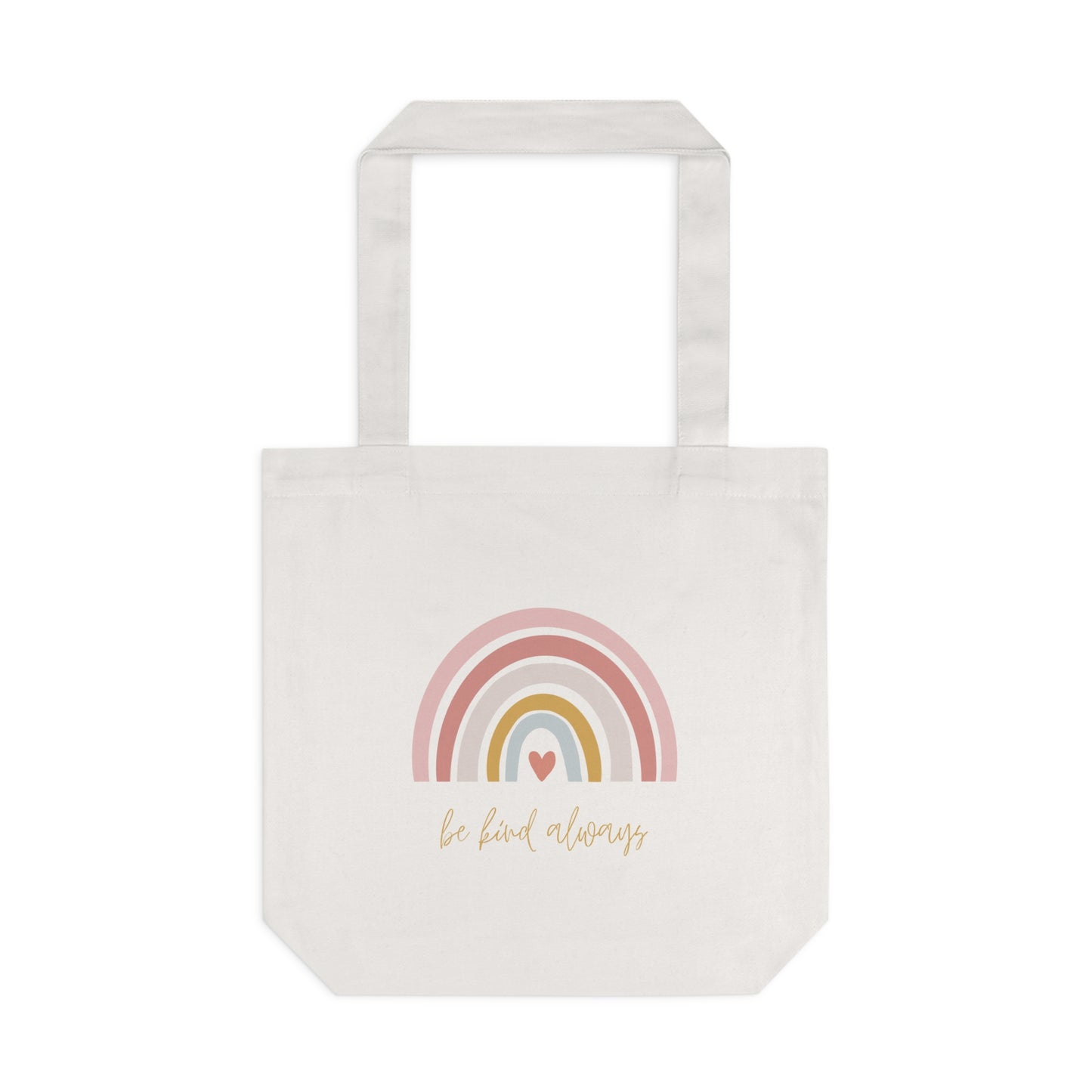 Rainbow Cotton Tote Bag