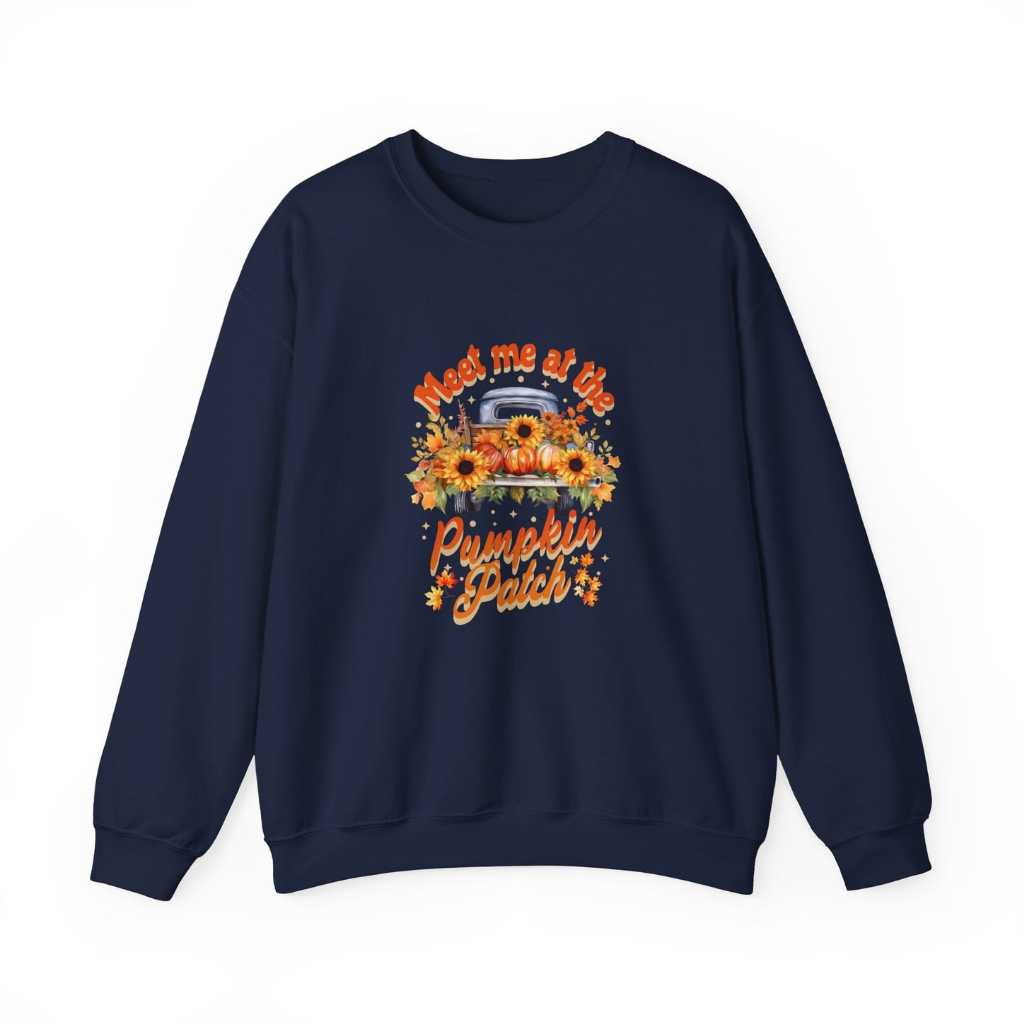 Meet Me At The Pumpkin Patch Unisex Heavy Blend™ Crewneck Sweatshirt