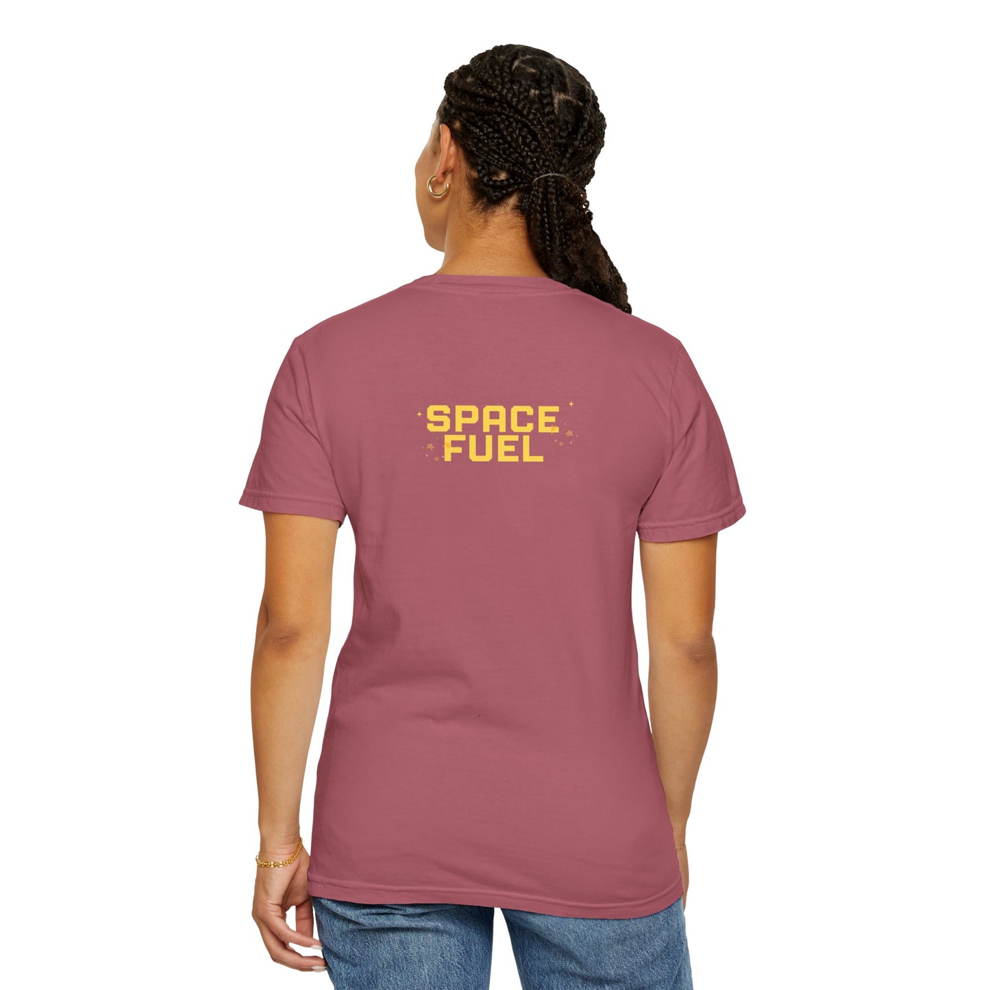 Space Fuel Unisex Garment-Dyed T-shirt