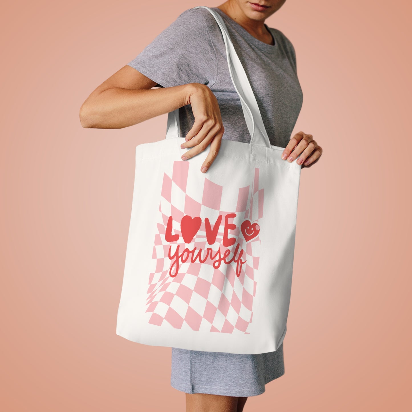 Love Yourself Cotton Tote Bag