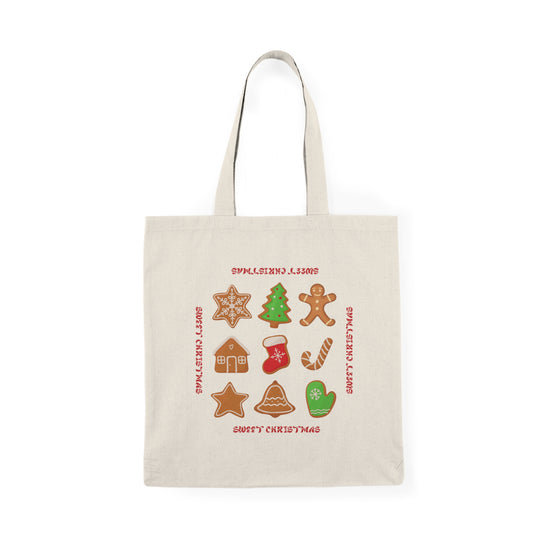Sweet Christmas Natural Tote Bag