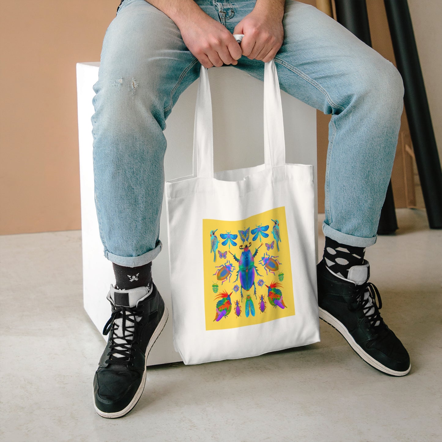 Bugs Cotton Tote Bag