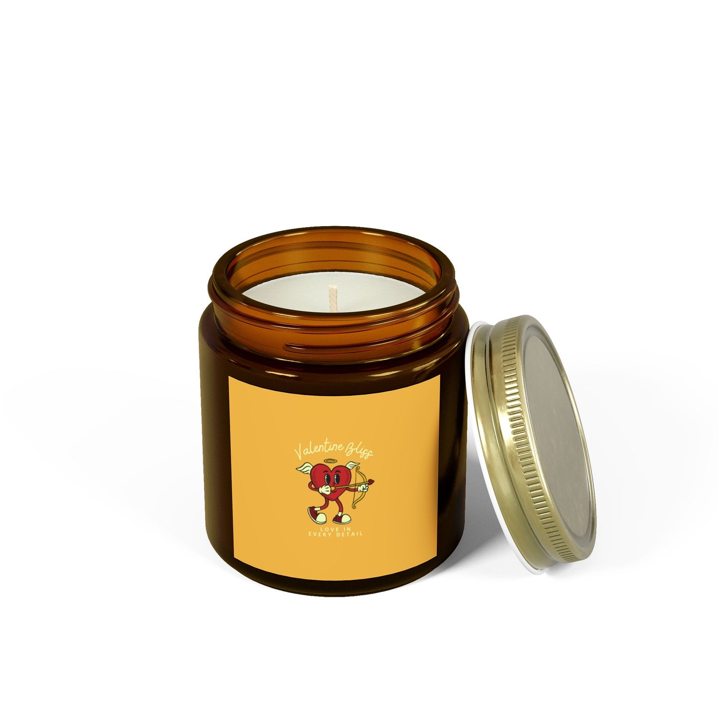 Mango Coconut Scented, Coconut Apricot Wax Candles (9oz)