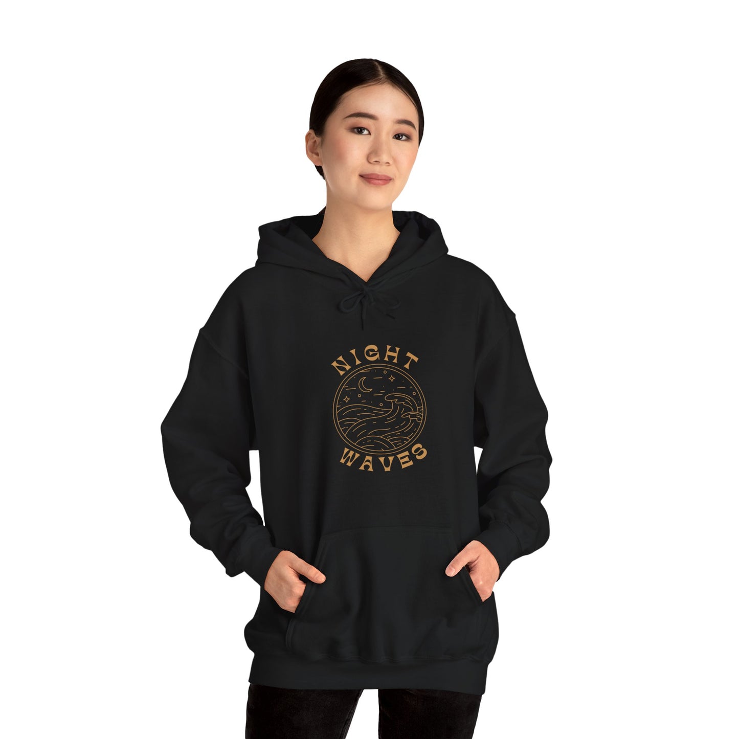 Night Waves Unisex Heavy Blend™ Hooded Sweatshirt