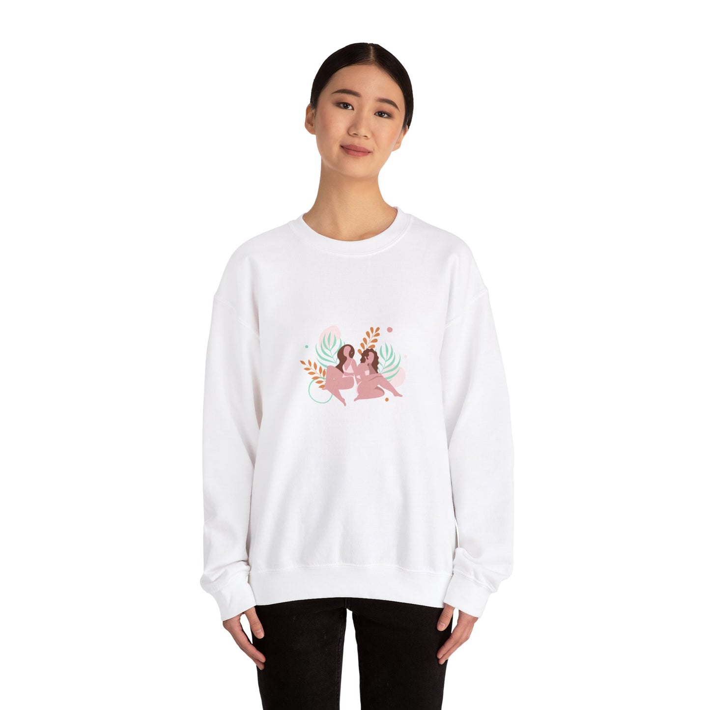 Big Sister Women's Heavy Blend™ Crewneck Sweatshirt