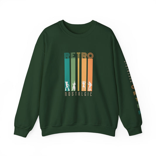 Retro Nostalgic Unisex Heavy Blend™ Crewneck Sweatshirt