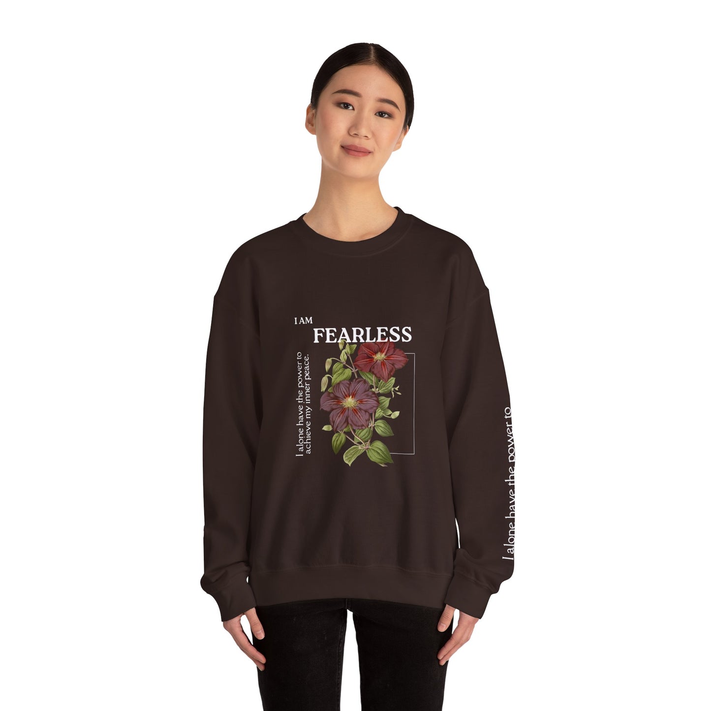 I Am Fearless Women's Heavy Blend™ Crewneck Sweatshirt