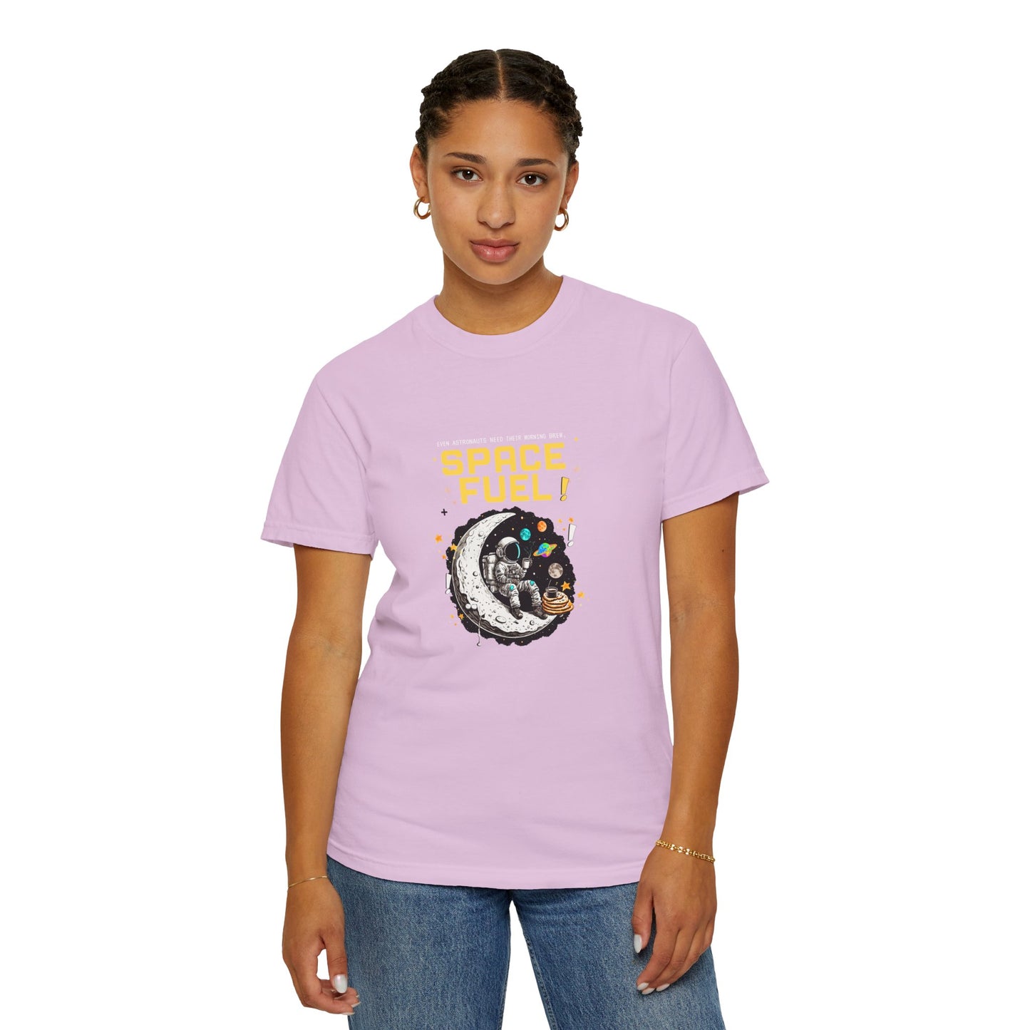 Space Fuel Unisex Garment-Dyed T-shirt