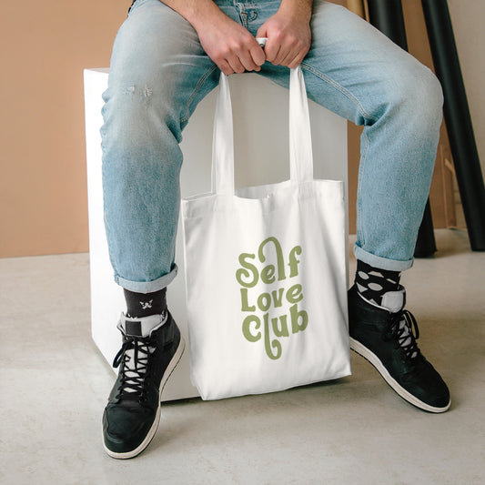 Self Love Club Cotton Tote Bag