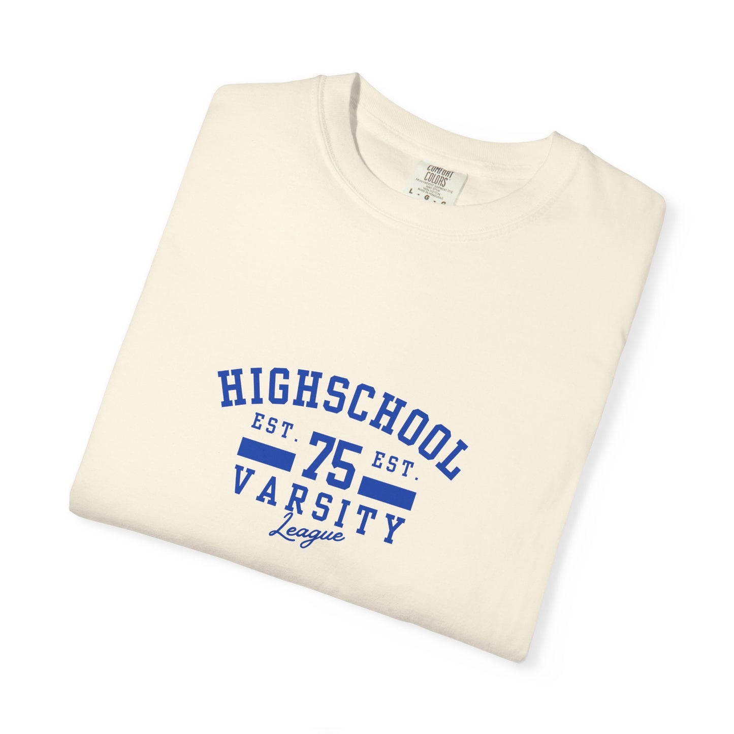 High School Varsity League Unisex Garment-Dyed T-shirt