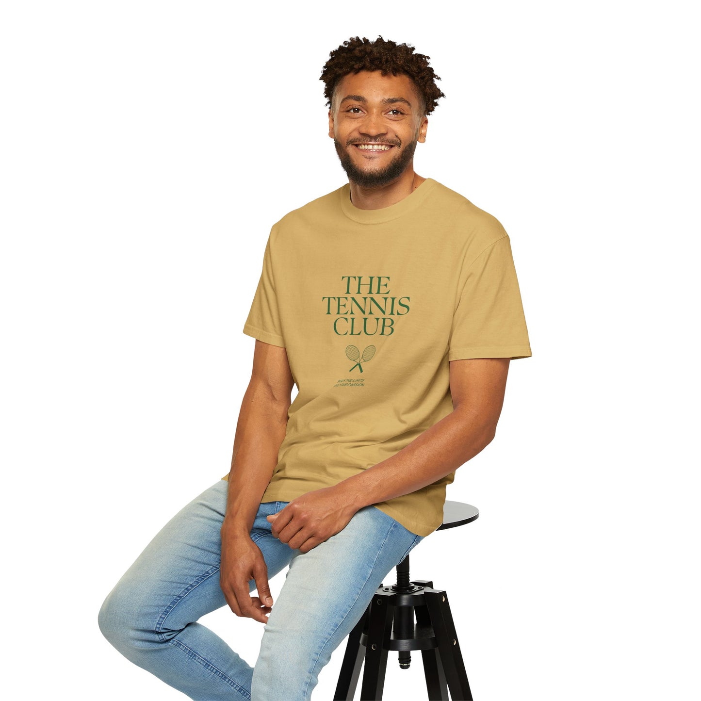 The Tennis Club Unisex Garment-Dyed T-shirt