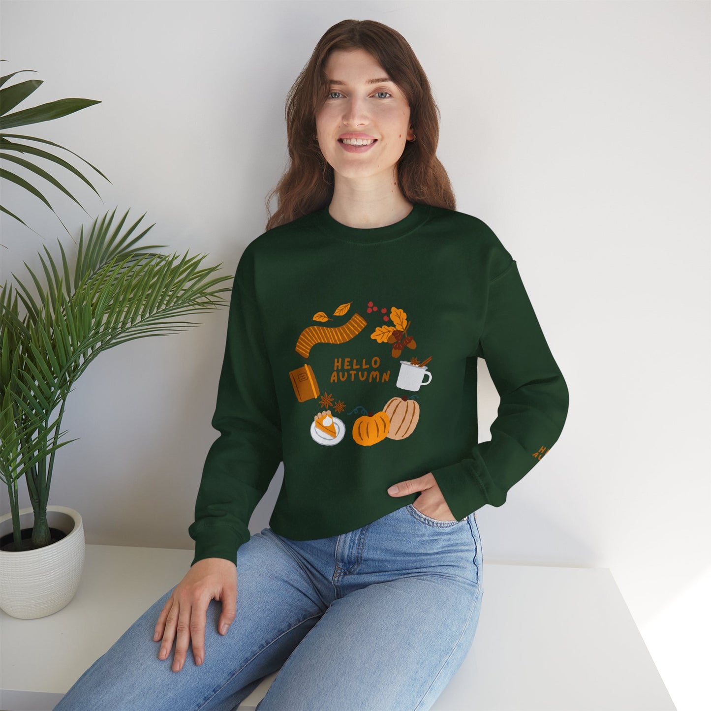 Colourful Autumn Unisex Heavy Blend™ Crewneck Sweatshirt