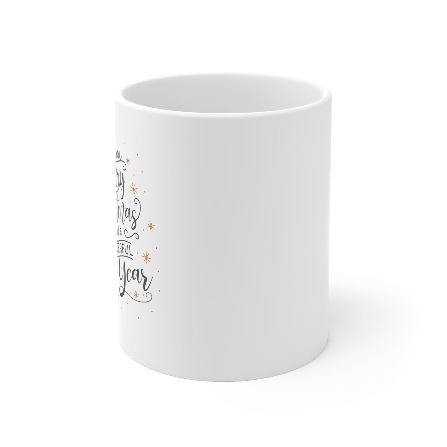 Christmas Quote Ceramic Coffee Mug 11oz