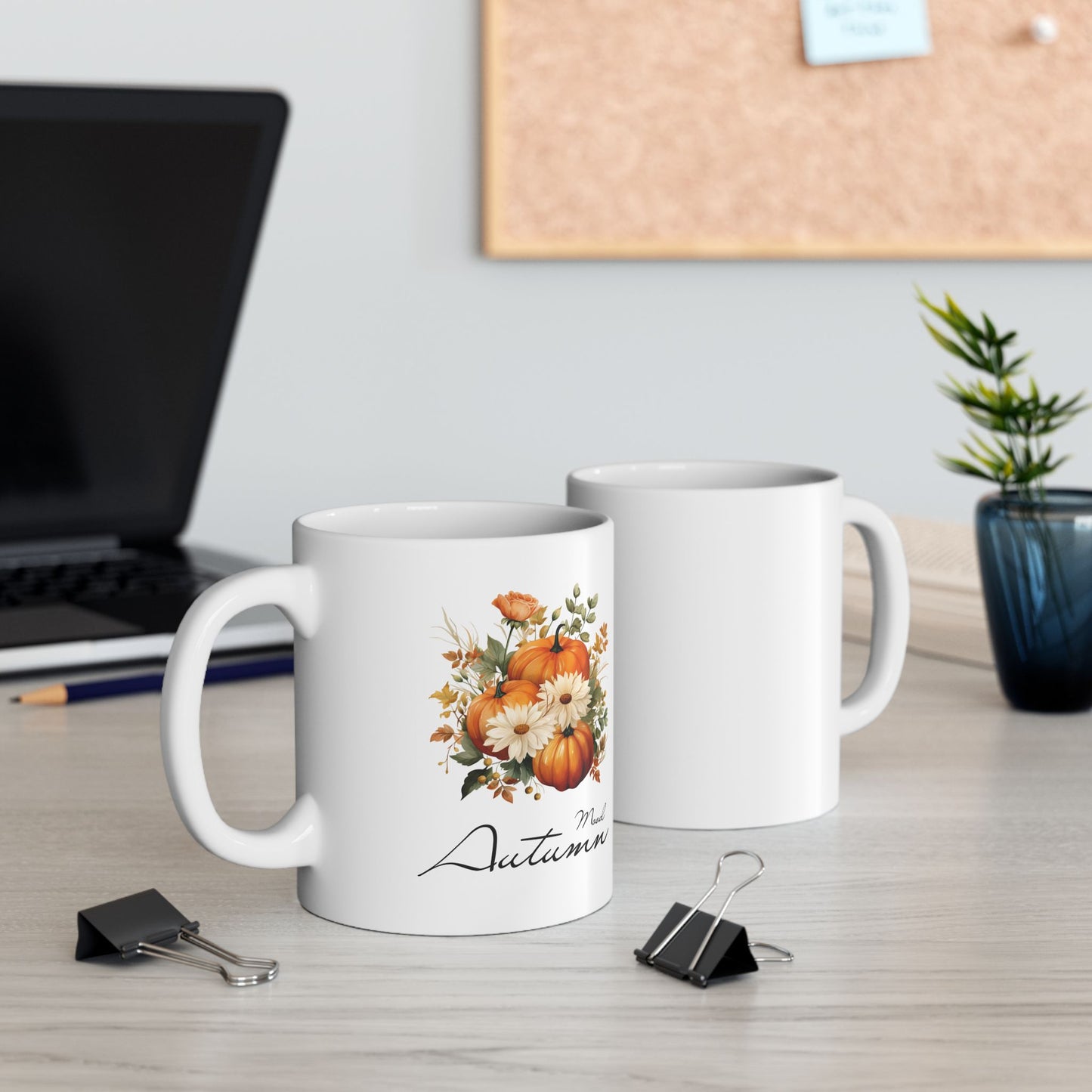 Mood Autumn Ceramic Mug, (11oz, 15oz)