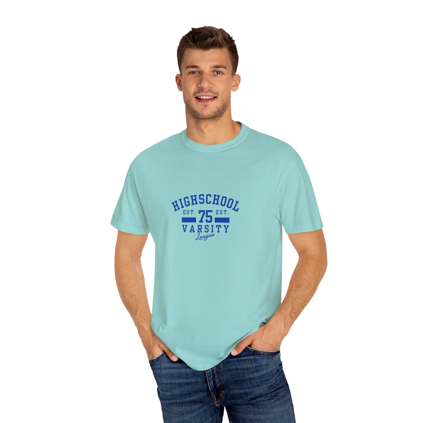 High School Varsity League Unisex Garment-Dyed T-shirt