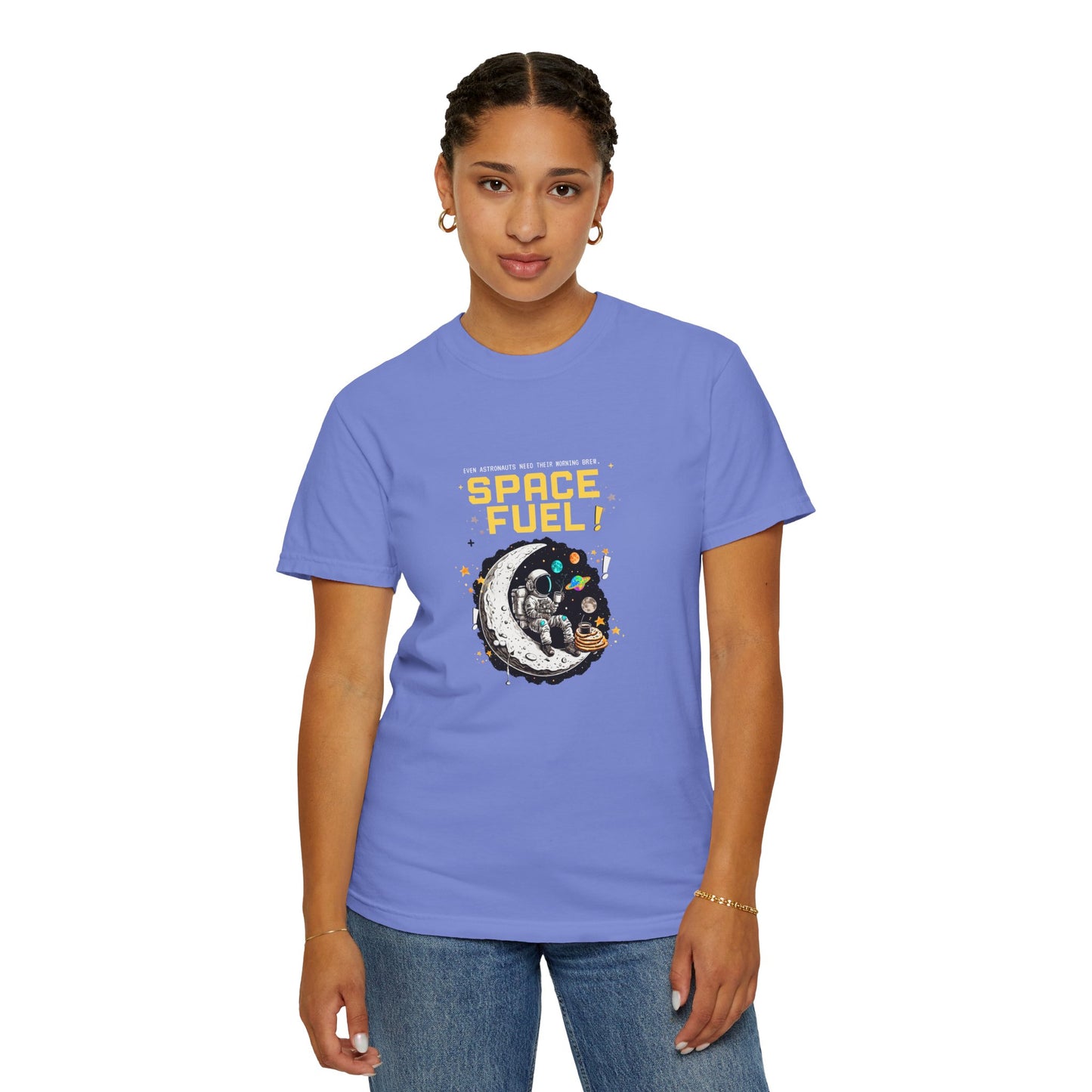 Space Fuel Unisex Garment-Dyed T-shirt