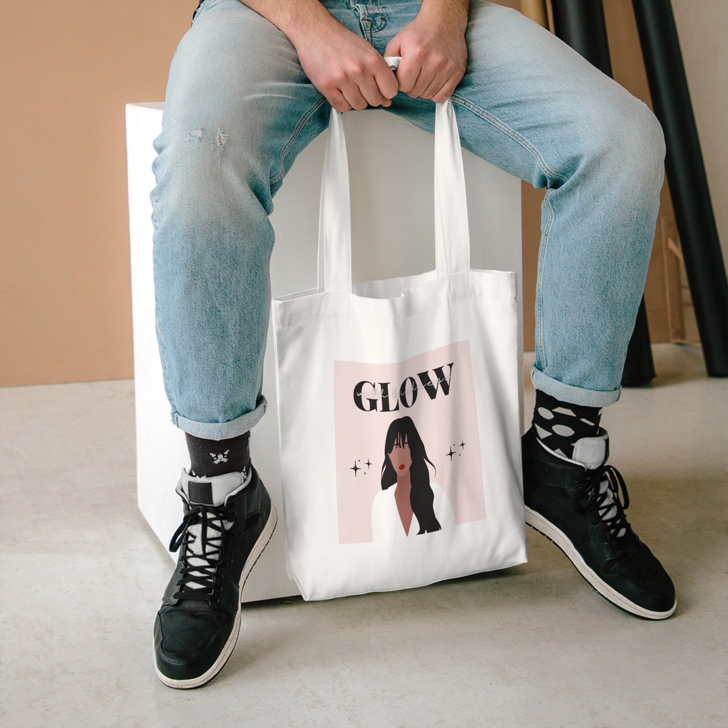 Glow Cotton Tote Bag