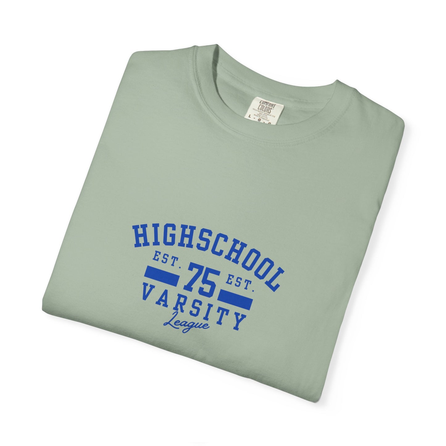 High School Varsity League Unisex Garment-Dyed T-shirt