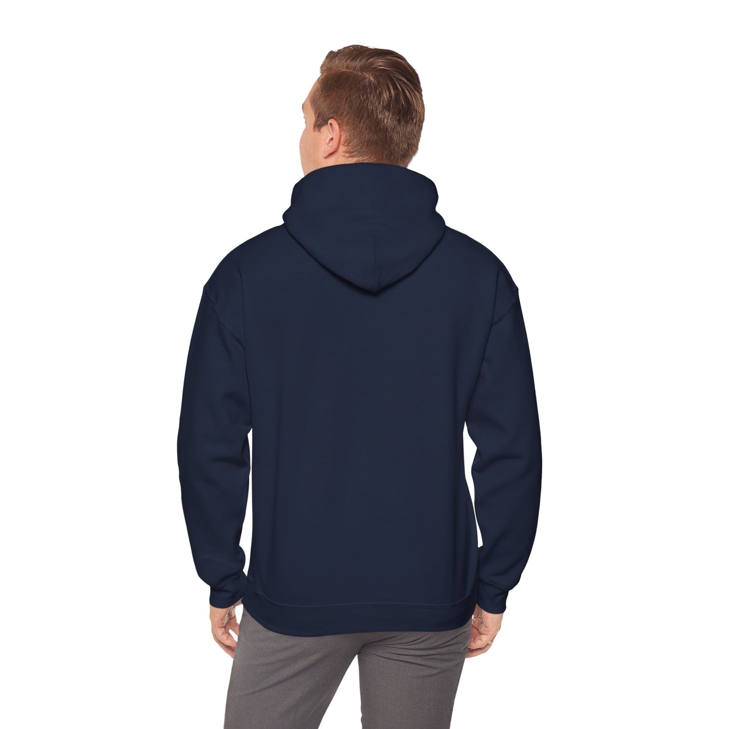 First You Work Then You Play Unisex Heavy Blend™ Hooded Sweatshirt