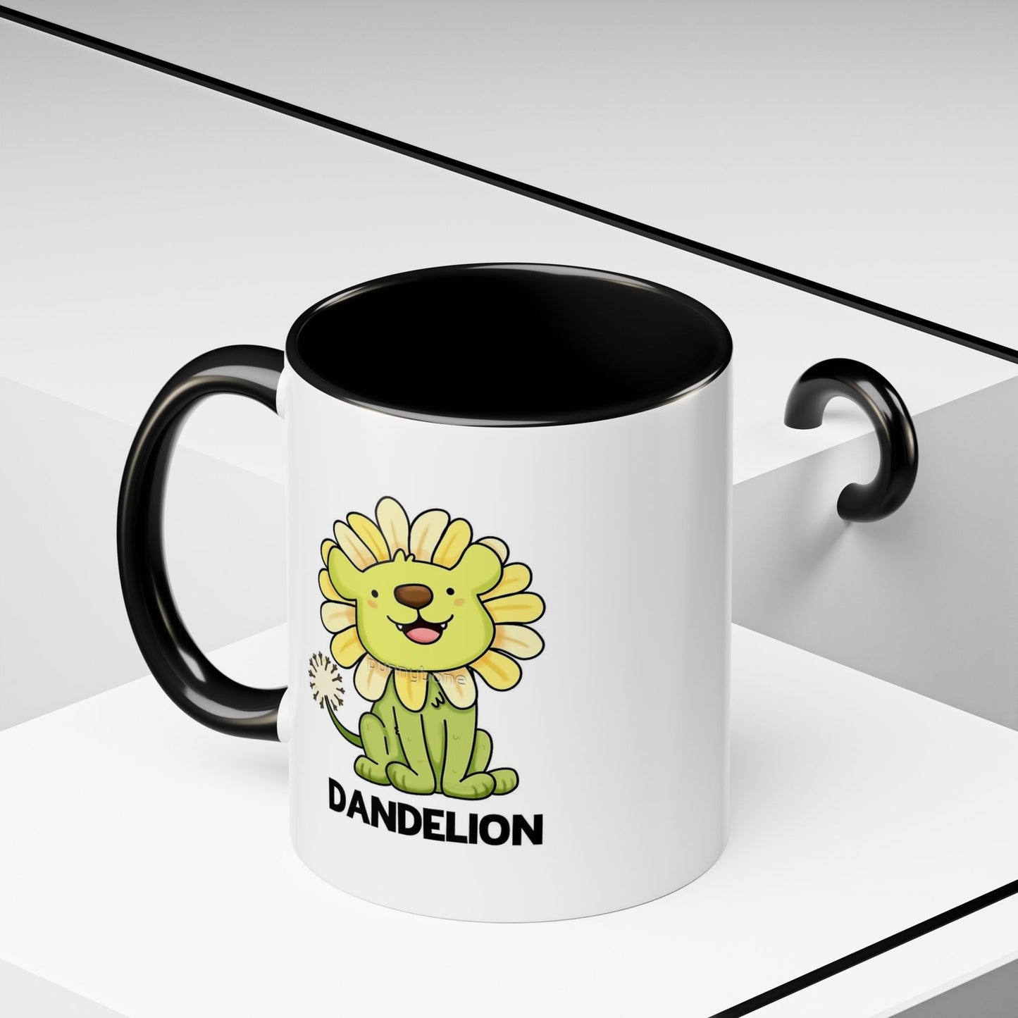 Dandelion Accent Coffee Mug (11, 15oz)