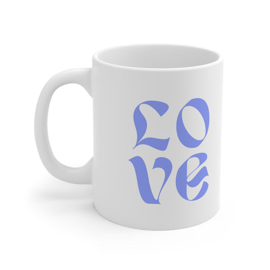 Love Ceramic Coffee Mug 11oz