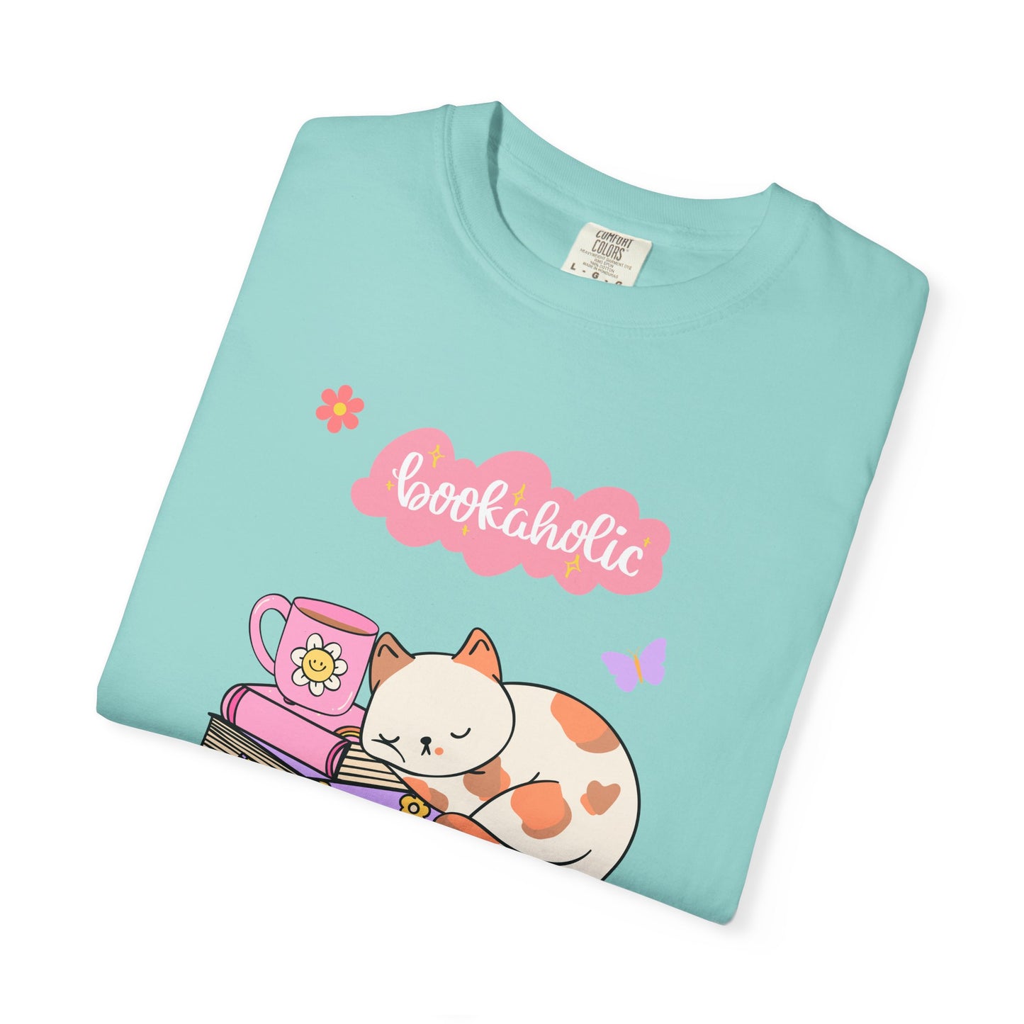 Bookaholic Unisex Garment-Dyed T-shirt