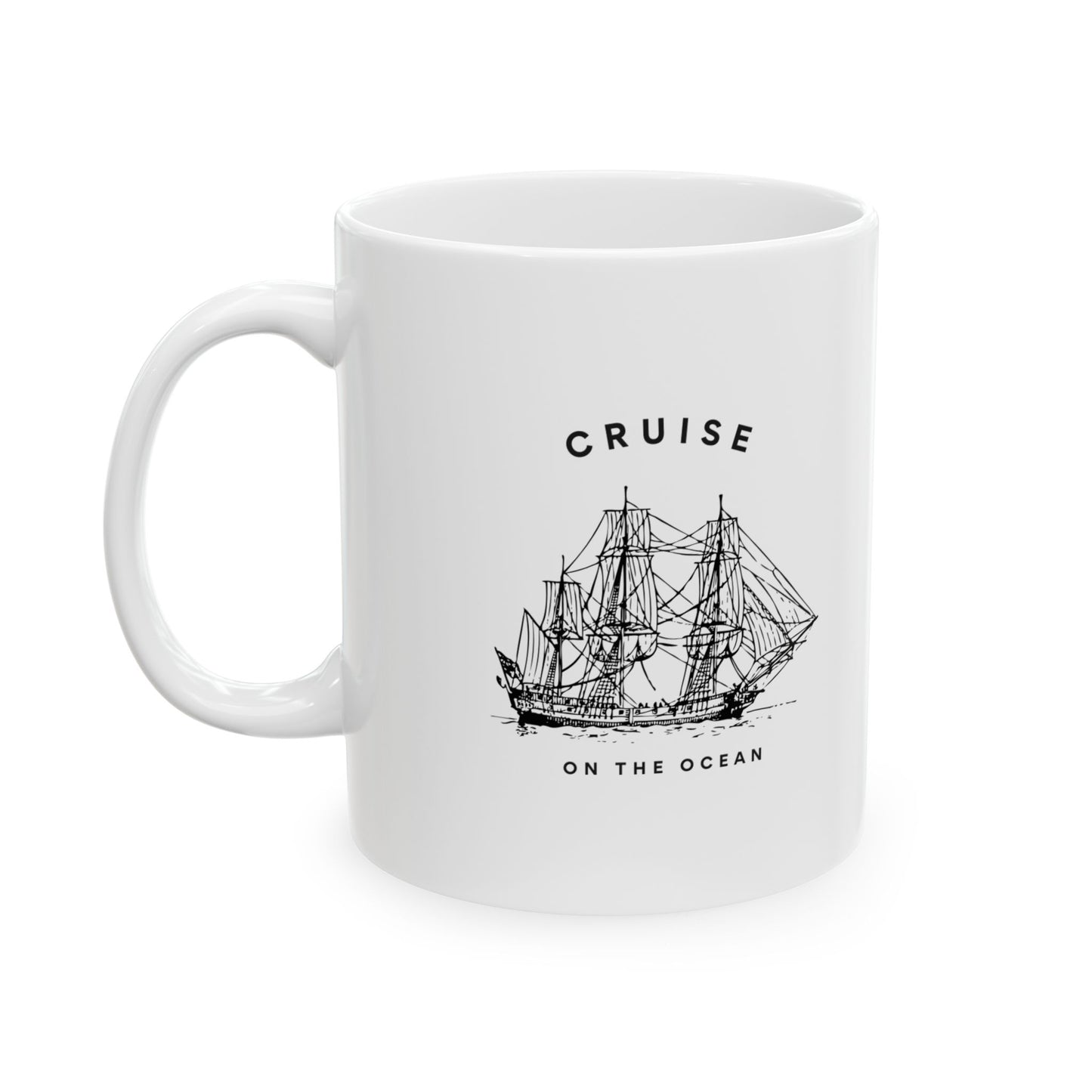 Cruise Ceramic Mug, (11oz, 15oz)