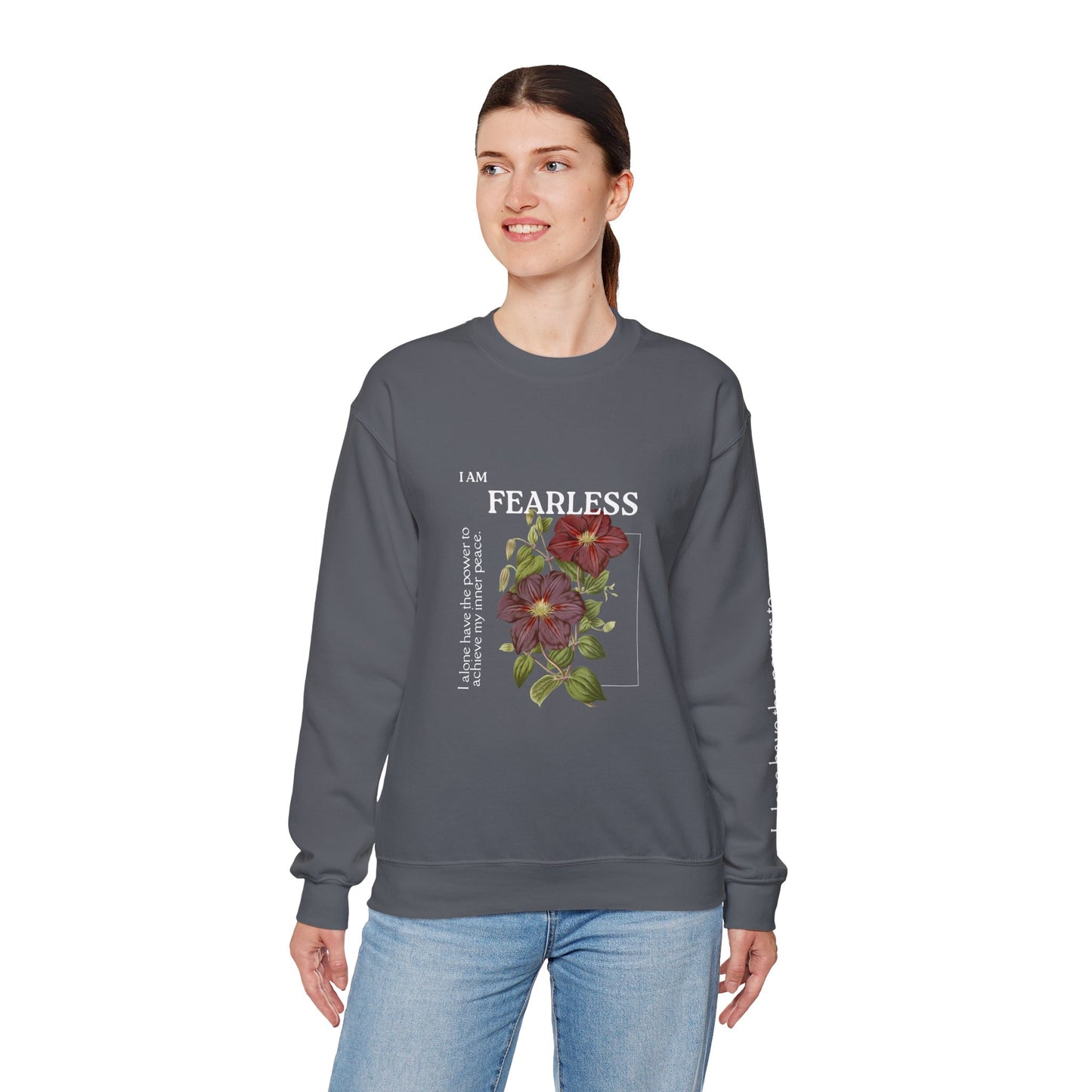 I Am Fearless Women's Heavy Blend™ Crewneck Sweatshirt