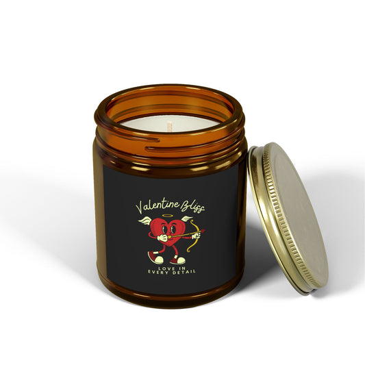 Midnight Blackberry Scented, Coconut Apricot Wax Candle (9oz)