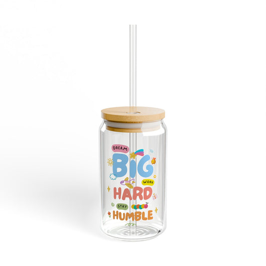 Dream Big Sipper Glass, 16oz