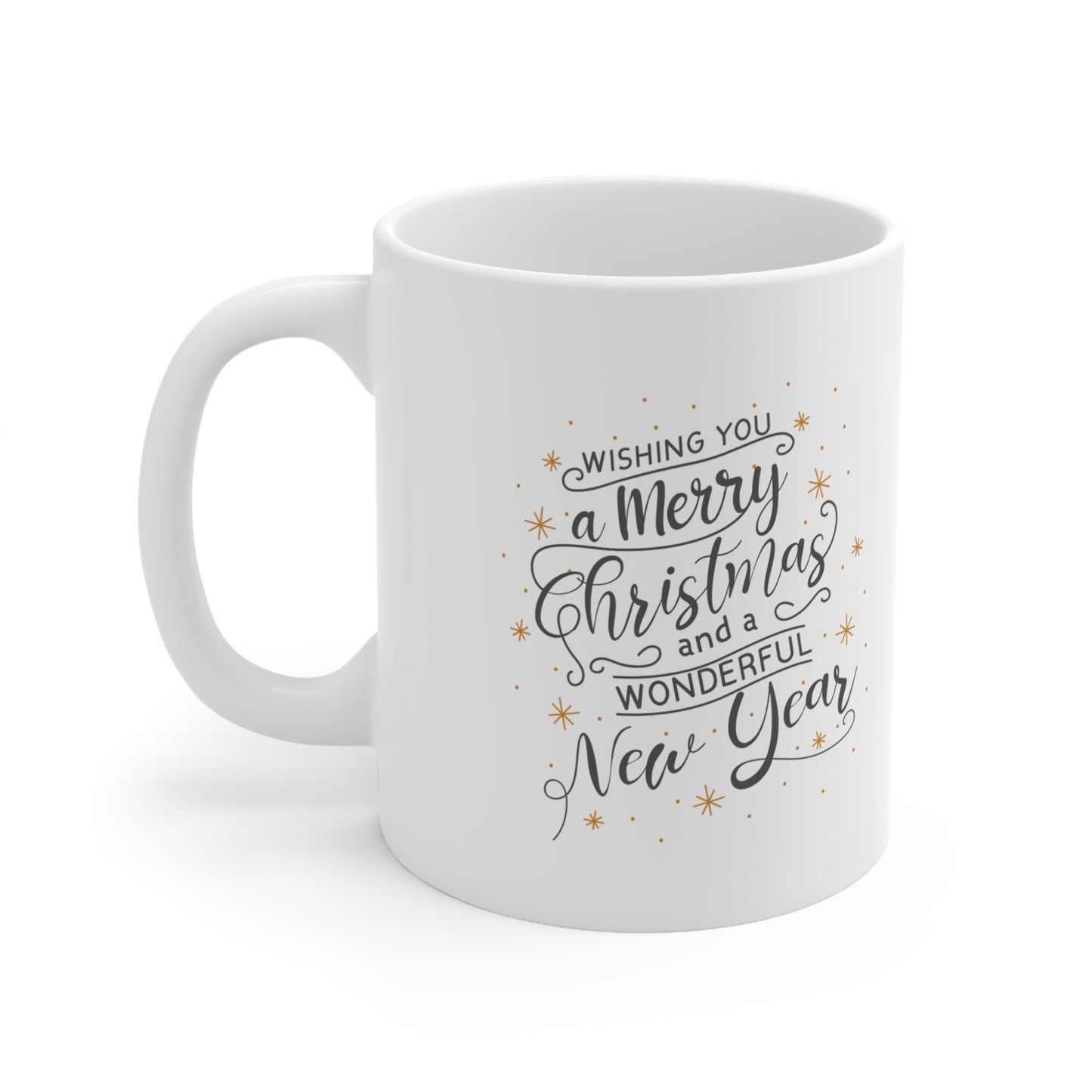Christmas Quote Ceramic Coffee Mug 11oz