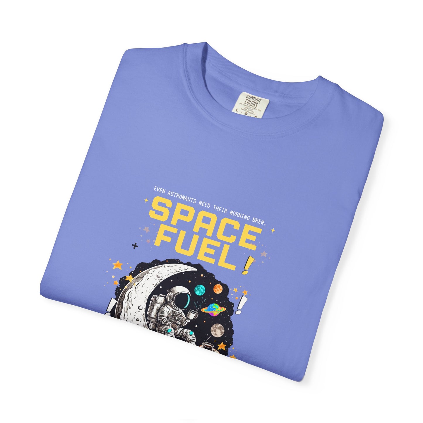 Space Fuel Unisex Garment-Dyed T-shirt