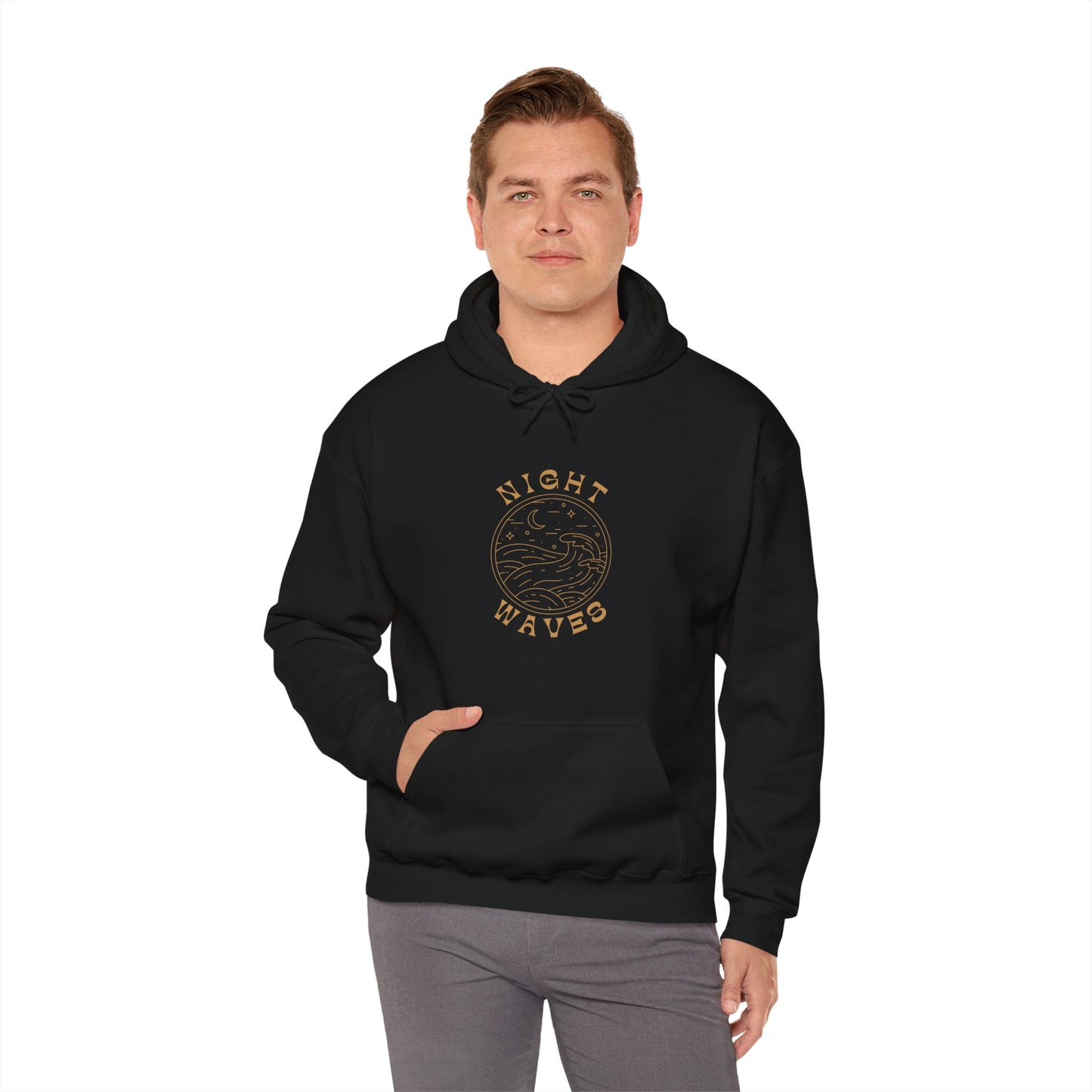 Night Waves Unisex Heavy Blend™ Hooded Sweatshirt