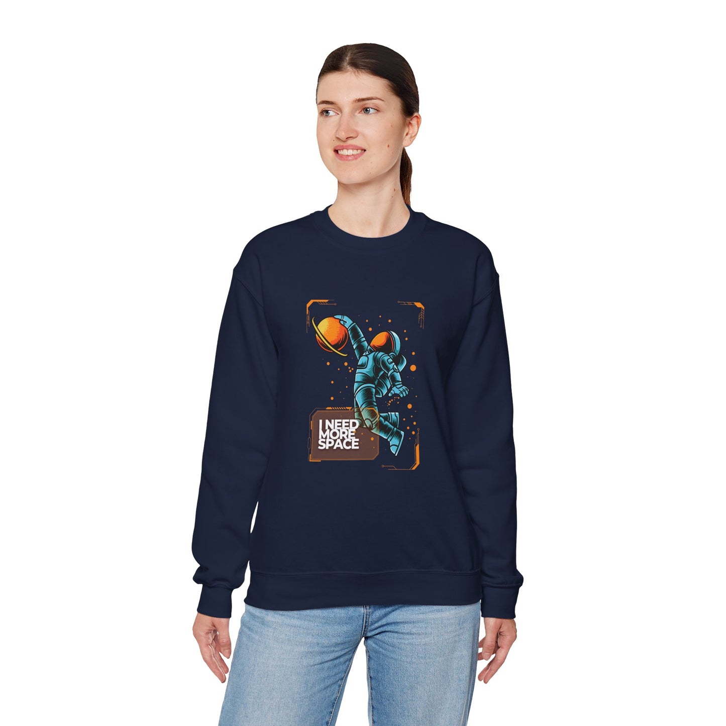 I Need More Space Unisex Heavy Blend™ Crewneck Sweatshirt