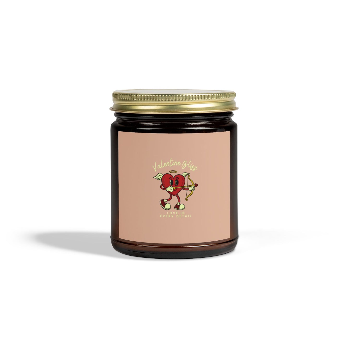 Cashmere Musk Scented , Coconut Apricot Wax Candle (9oz)