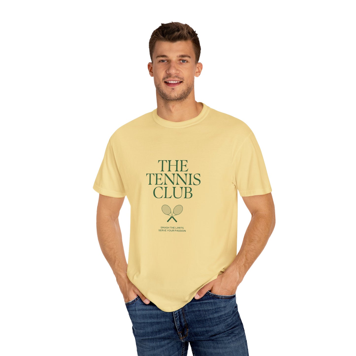 The Tennis Club Unisex Garment-Dyed T-shirt