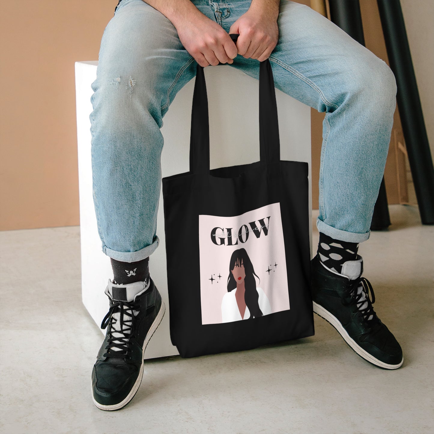 Glow Cotton Tote Bag