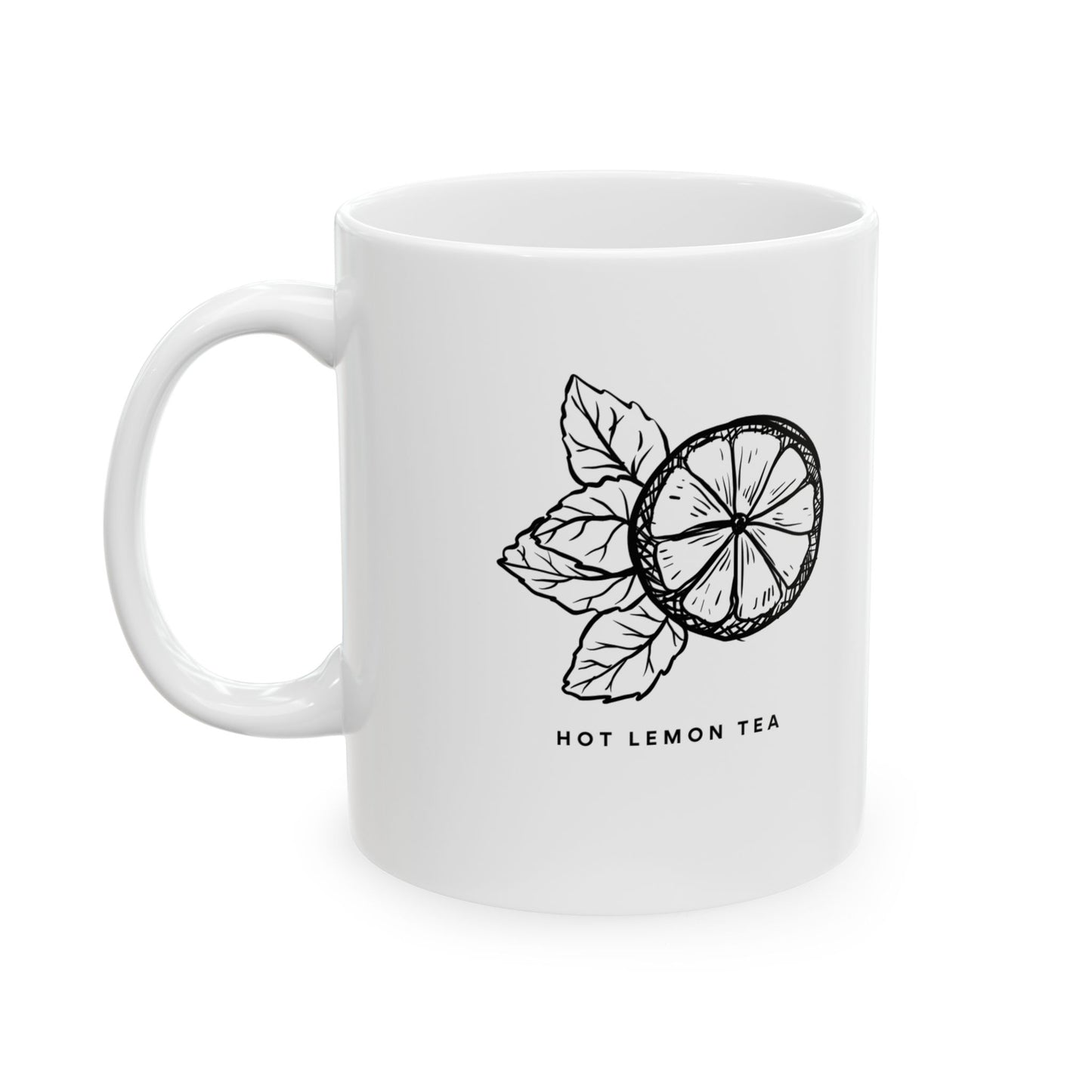 Hot LemonTea Ceramic Mug, (11oz, 15oz)