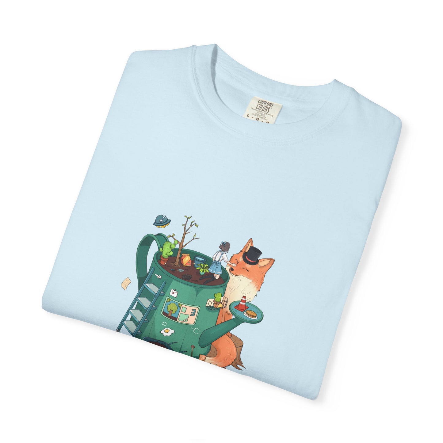 Morning Leaf Unisex Garment-Dyed T-shirt