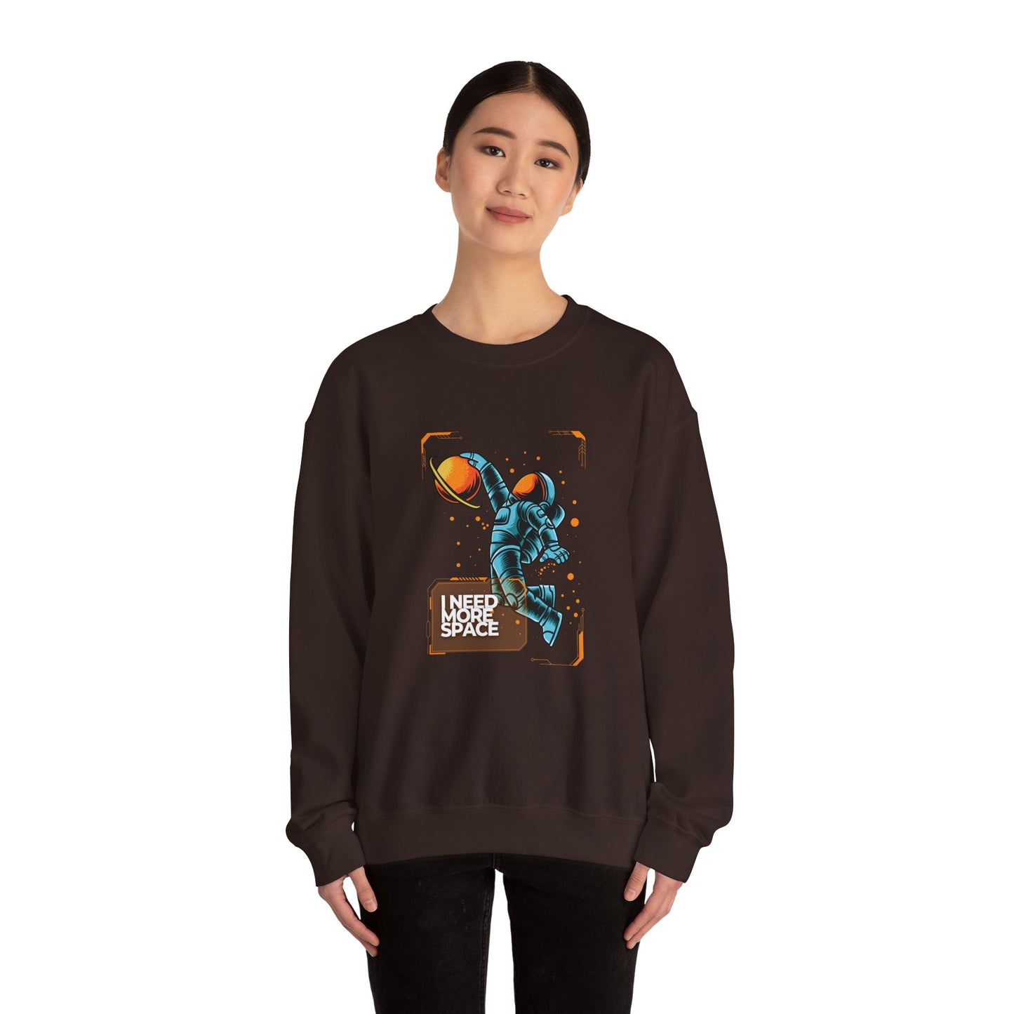 I Need More Space Unisex Heavy Blend™ Crewneck Sweatshirt