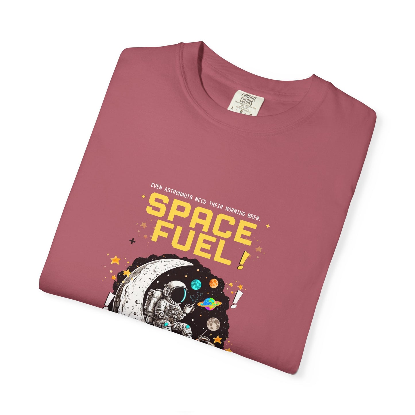 Space Fuel Unisex Garment-Dyed T-shirt