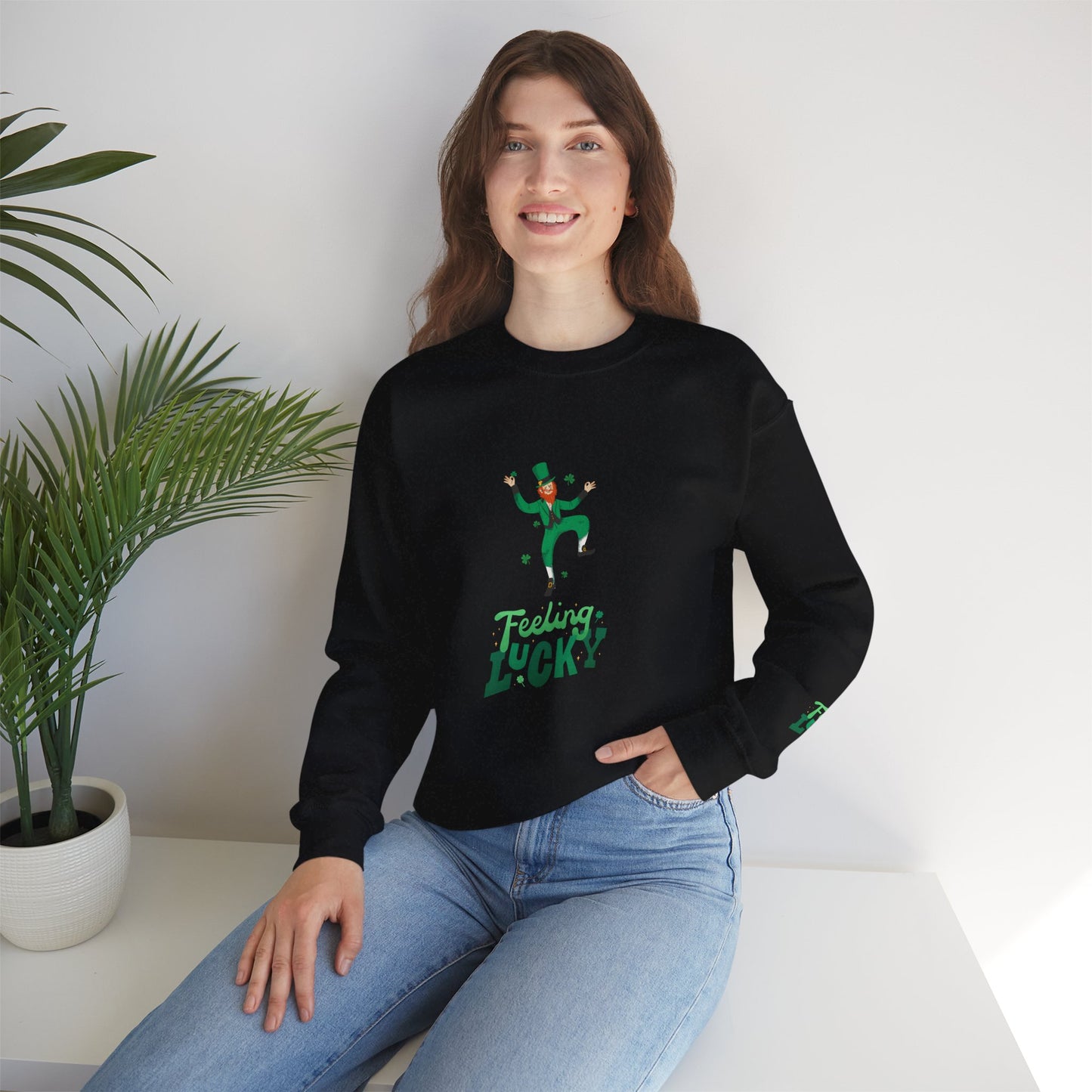 Feeling Lucky Unisex Heavy Blend™ Crewneck Sweatshirt