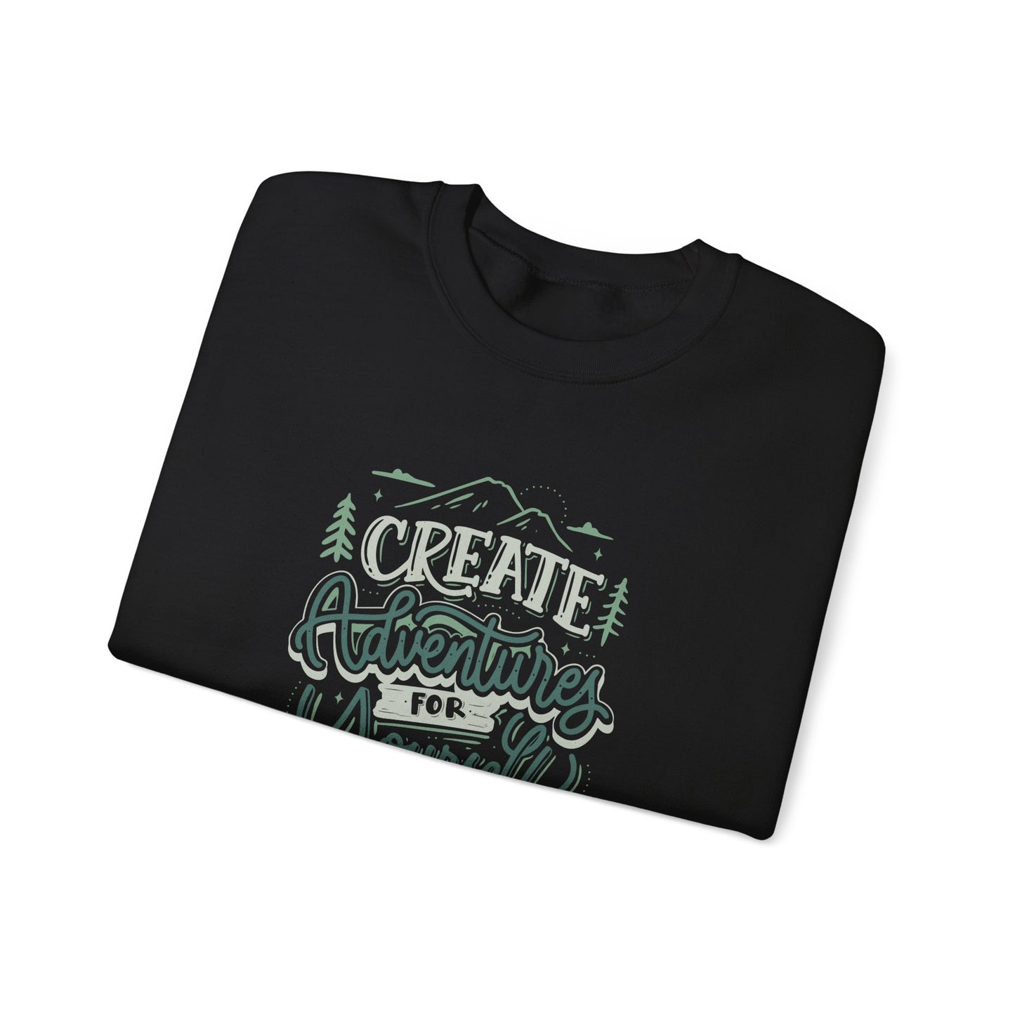 Create Adventure For Yourself Unisex Heavy Blend™ Crewneck Sweatshirt