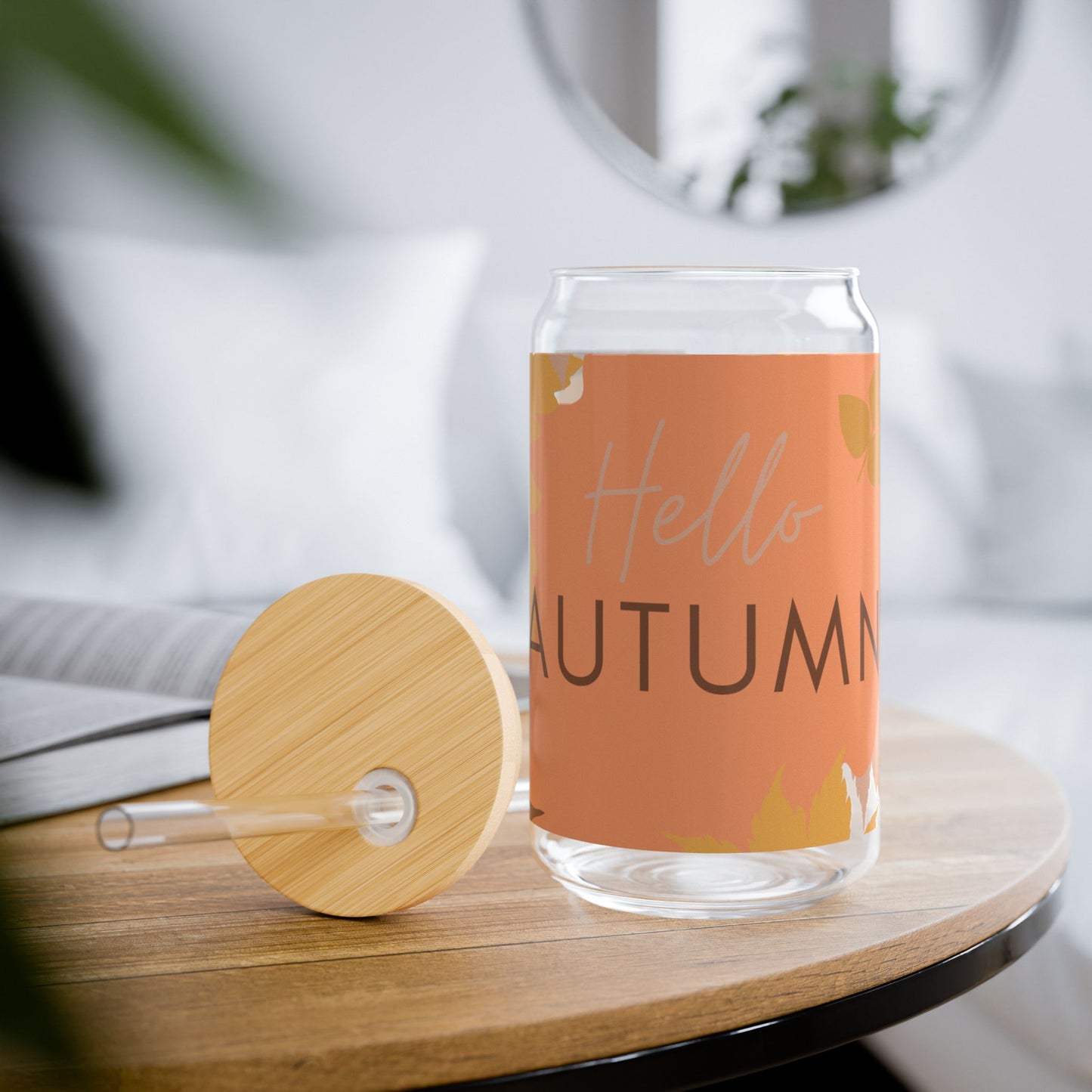 Hello Autumn Sipper Glass, 16oz