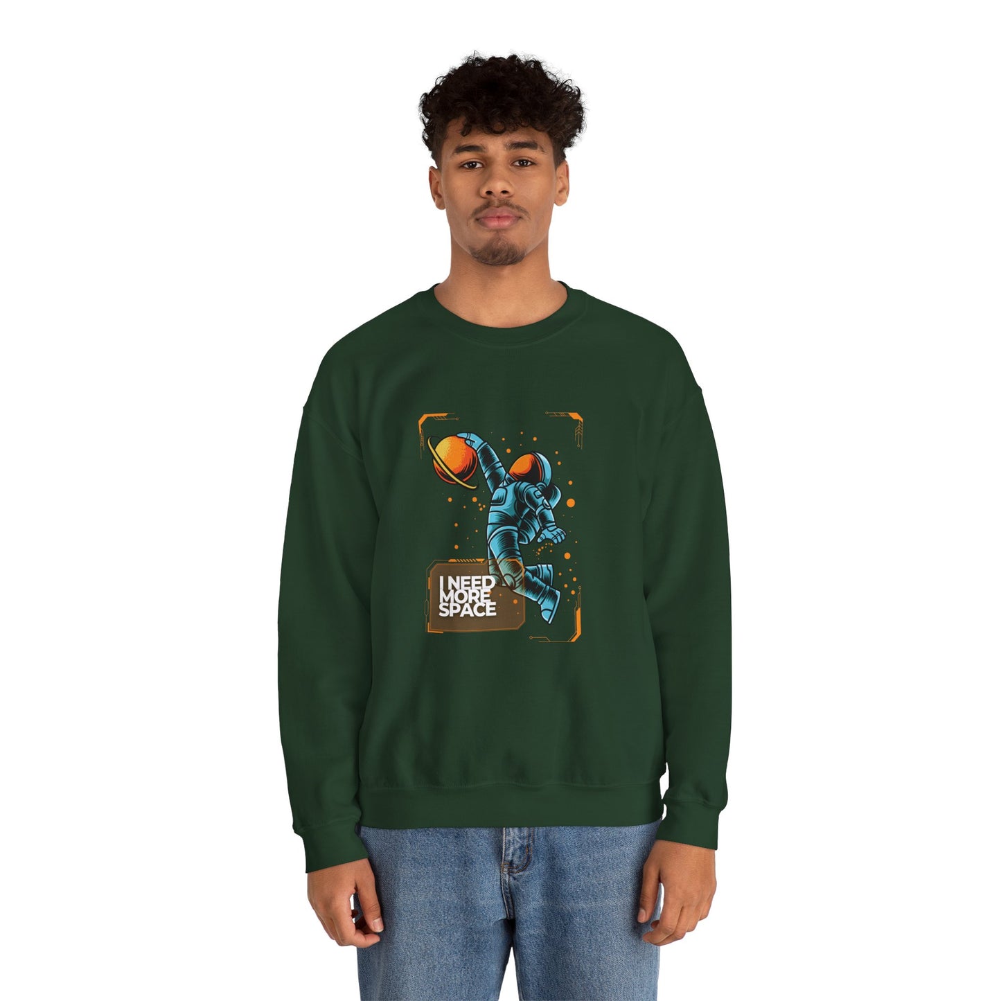 I Need More Space Unisex Heavy Blend™ Crewneck Sweatshirt