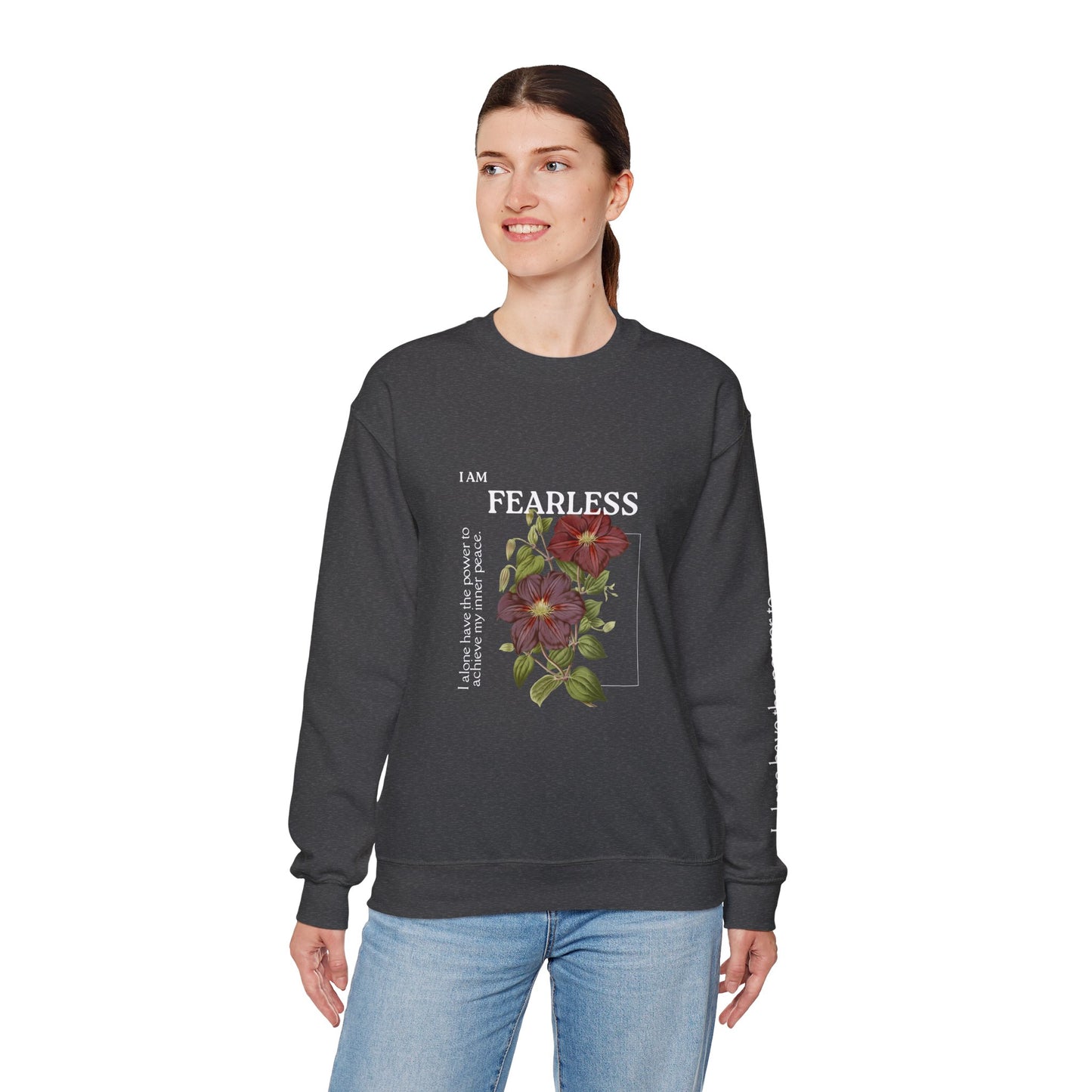 I Am Fearless Women's Heavy Blend™ Crewneck Sweatshirt