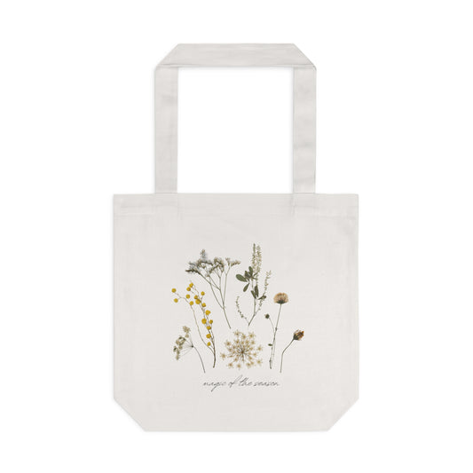 Magic of The Season Cotton Tote Bag