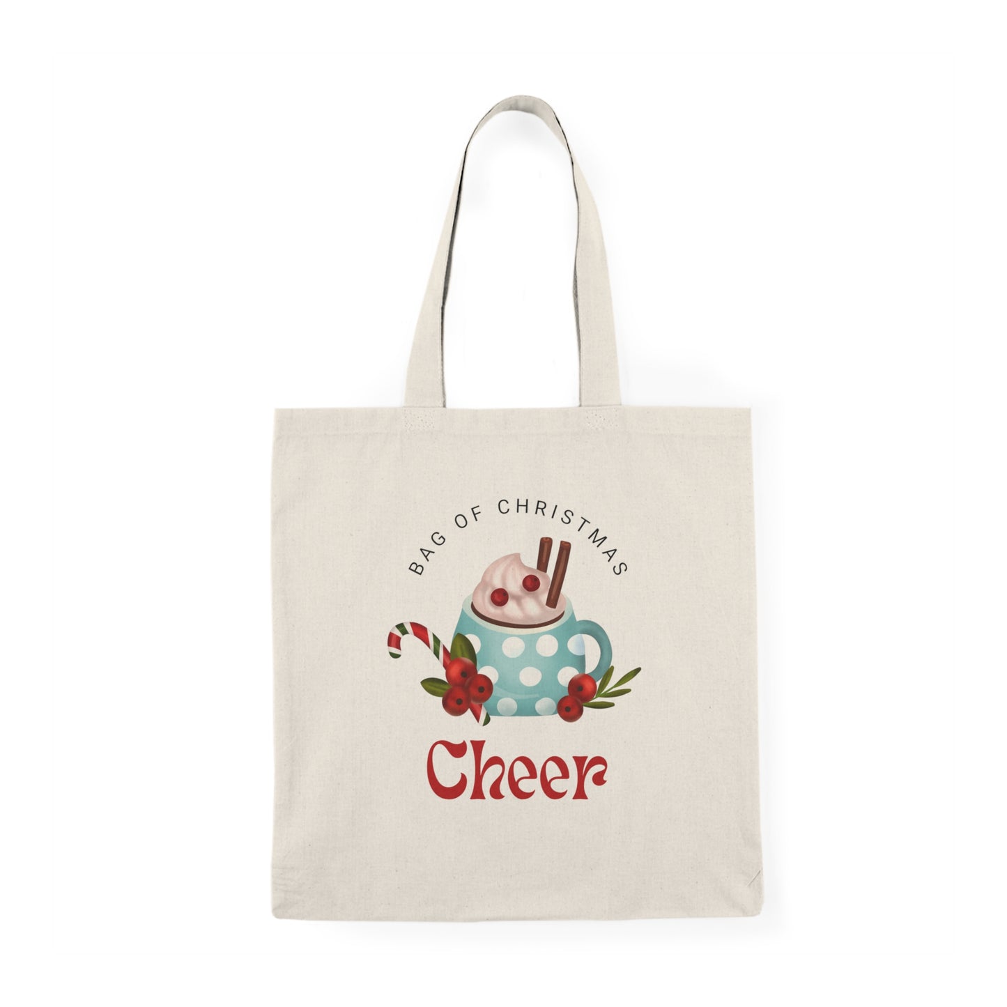 Bag of Christmas Cheer Natural Tote Bag