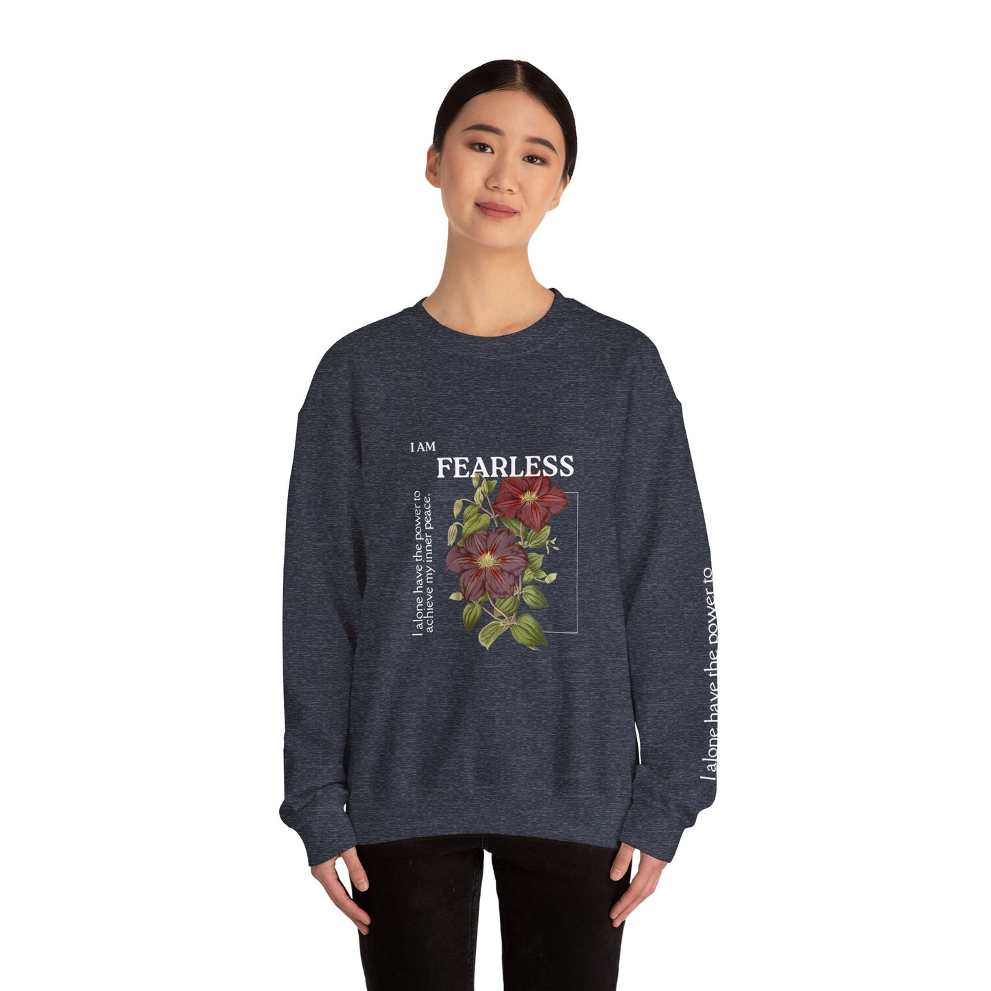 I Am Fearless Women's Heavy Blend™ Crewneck Sweatshirt